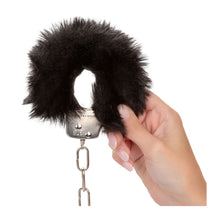 Load image into Gallery viewer, Ultra Fluffy Furry Cuffs Black
