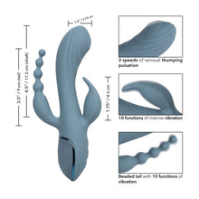 Load image into Gallery viewer, Triple Ecstasy Triple Motor Stimulator