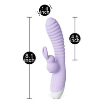 Load image into Gallery viewer, Rechargeable 12Speed Rabbit Vibrator Purple