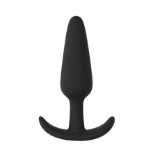Load image into Gallery viewer, Beginners Size Slim Butt Plug Black