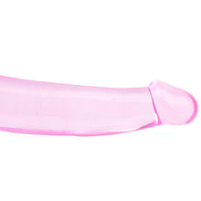Load image into Gallery viewer, Double Fun Pink Strapless Strap On Dildo