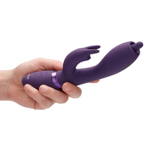 Load image into Gallery viewer, Vive Nilo Purple Pinpoint Rotating G Spot Rabbit