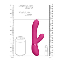 Load image into Gallery viewer, Vive Tani Finger Motion With Pulse Wave Vibrator Pink