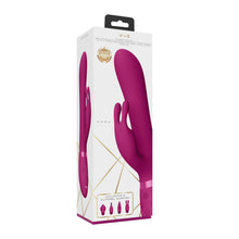 Load image into Gallery viewer, Vive Chou Double Action Interchangeable Rabbit Vibrator Pink