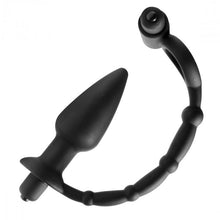 Load image into Gallery viewer, Viaticus Dual Cock Ring And Anal Plug Vibrator