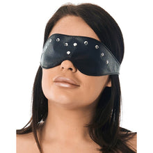 Load image into Gallery viewer, Rimba Leather Blindfold Mask
