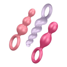 Load image into Gallery viewer, Satisfyer Booty Call Set Of 3 Multicolour Anal Plugs