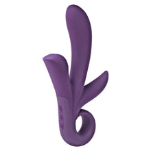 Load image into Gallery viewer, ToyJoy Trinity Triple Pleasure Vibrator Purple