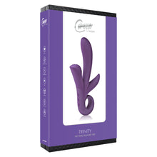 Load image into Gallery viewer, ToyJoy Trinity Triple Pleasure Vibrator Purple
