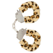 Load image into Gallery viewer, ToyJoy Furry Fun Wrist Cuffs Leopard
