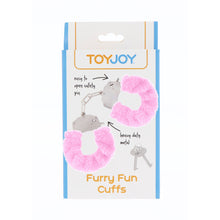 Load image into Gallery viewer, ToyJoy Furry Fun Wrist Cuffs Pink

