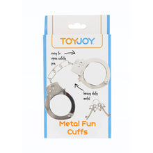Load image into Gallery viewer, ToyJoy Metal Fun Cuffs