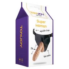 Load image into Gallery viewer, ToyJoy Super Woman Strap On Dildo