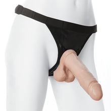 Load image into Gallery viewer, VacULock 8 Inch Realistic Cock With Ultra Harness