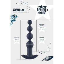 Load image into Gallery viewer, Startroopers Apollo Remote Vibrating Anal Beads

