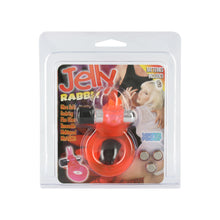 Load image into Gallery viewer, Jelly Rabbit Vibrating Cock Ring
