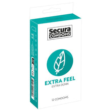 Load image into Gallery viewer, Secura Condoms 12 Pack Extra Feel
