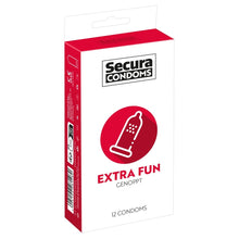 Load image into Gallery viewer, Secura Condoms 12 Pack Extra Fun
