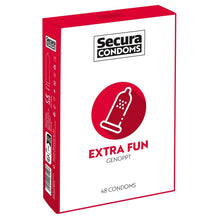 Load image into Gallery viewer, Secura Condoms 48 Pack Extra Fun