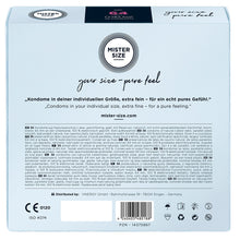 Load image into Gallery viewer, Mister Size 64mm Your Size Pure Feel Condoms 36 Pack