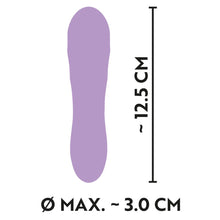 Load image into Gallery viewer, Cuties Silk Touch Rechargeable Mini Vibrator Purple