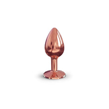Load image into Gallery viewer, Dorcel Diamond Butt Plug Rose Gold Small