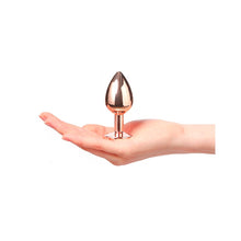 Load image into Gallery viewer, Dorcel Diamond Butt Plug Rose Gold Medium