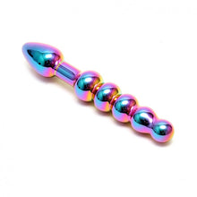 Load image into Gallery viewer, Sensual Multi Coloured Glass Laila Anal Probe
