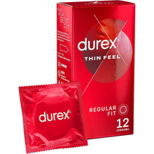 Load image into Gallery viewer, Durex Thin Feel Regular Fit Condoms 12 Pack
