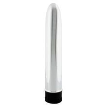 Load image into Gallery viewer, Slimline Smooth Multi Speed Vibrator Silver
