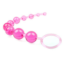 Load image into Gallery viewer, Pink Chain Of 10 Anal Beads