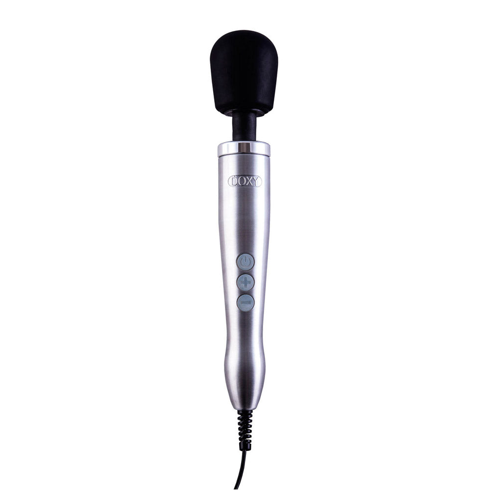 Silver Doxy Die Cast Wand Massager (UK Plug)