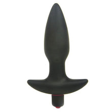 Load image into Gallery viewer, Silicone Butt Plug With Vibrating Bullet