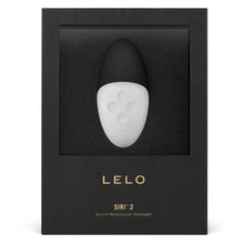 Load image into Gallery viewer, Lelo SIRI Version 2 Black Luxury Rechargeable Massager
