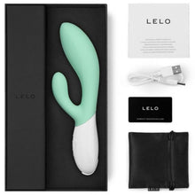 Load image into Gallery viewer, Lelo Ina 3 Dual Action Massager Seaweed
