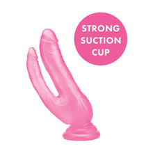 Load image into Gallery viewer, Me You Us Ultra Cock Double Dildo 8 Inch Pink