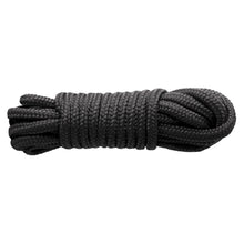 Load image into Gallery viewer, Sinful 25 Foot Nylon Rope Black