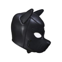 Load image into Gallery viewer, Neoprene Puppy Mask Puppy Play