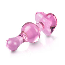 Load image into Gallery viewer, Icicles No.75 Pink Heart Glass Butt Plug
