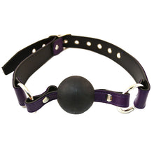 Load image into Gallery viewer, Rouge Garments Ball Gag Purple
