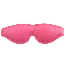 Load image into Gallery viewer, Large Pink Padded Blindfold by Rouge Garments
