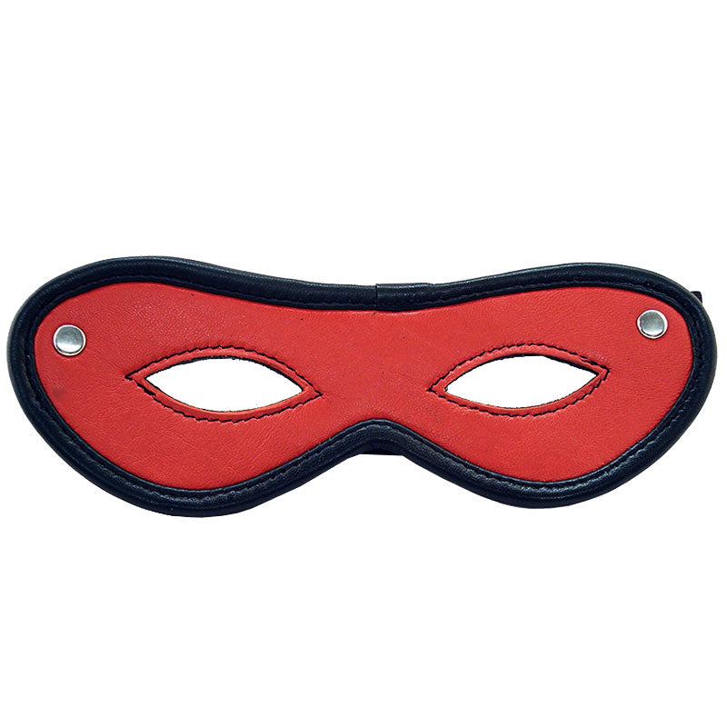 Open Eye Mask Red by Rouge Garments