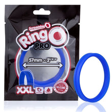 Load image into Gallery viewer, Screaming O RingO Pro XXL Cock Ring Blue
