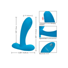Load image into Gallery viewer, Remote Controlled Pulsing Pleaser Vibrator