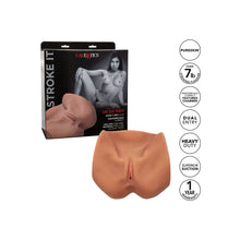 Load image into Gallery viewer, Stroke It Life Size Pussy Flesh Brown