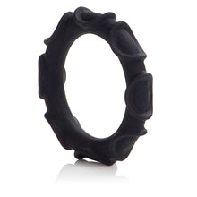Load image into Gallery viewer, Atlas Silicone Cock Ring Black