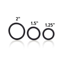 Load image into Gallery viewer, 3 Piece Rubber Ring Set