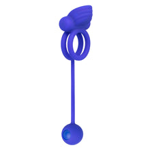 Load image into Gallery viewer, Rechargeable Dual Rockin Rim Enhancer Cock Ring