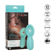 Load image into Gallery viewer, Elite 12X Enhancer Rechargeable Cock Ring
