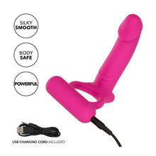 Load image into Gallery viewer, Silicone Rechargeable Double Diver Stimulator